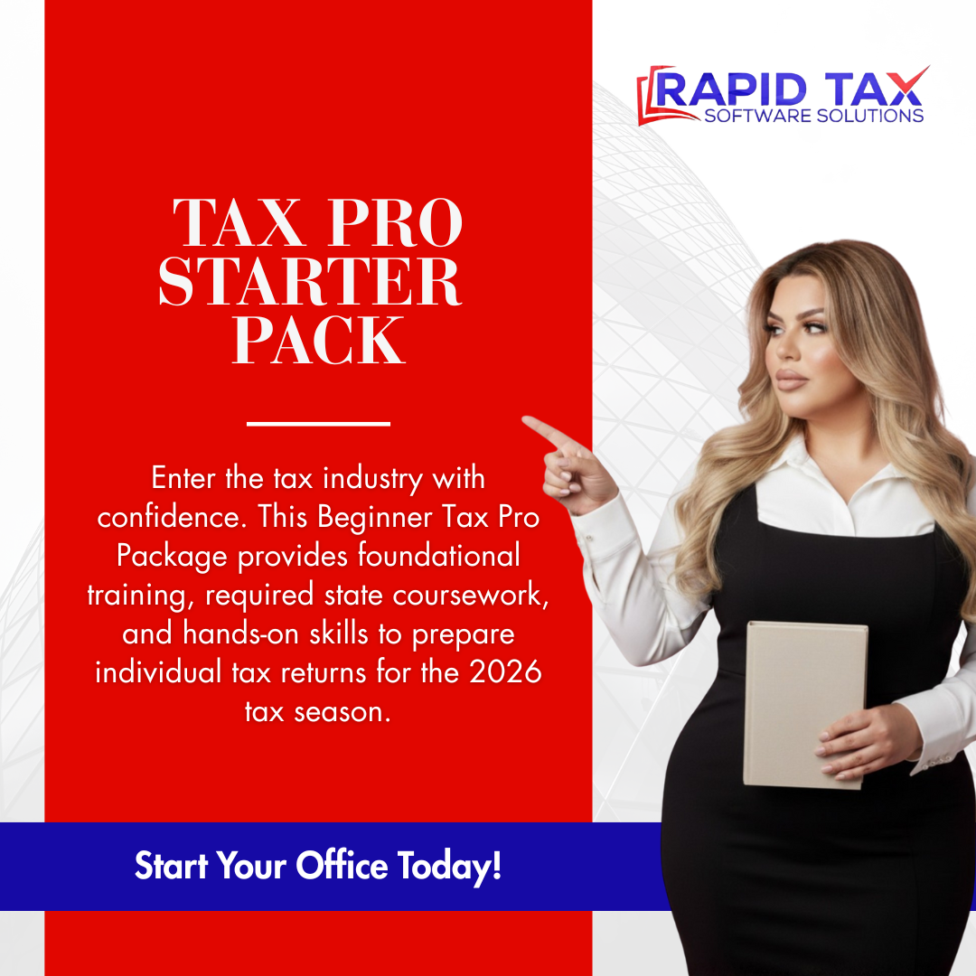 Beginner Tax Pro Package | CTEC Course and PTIN Training for California