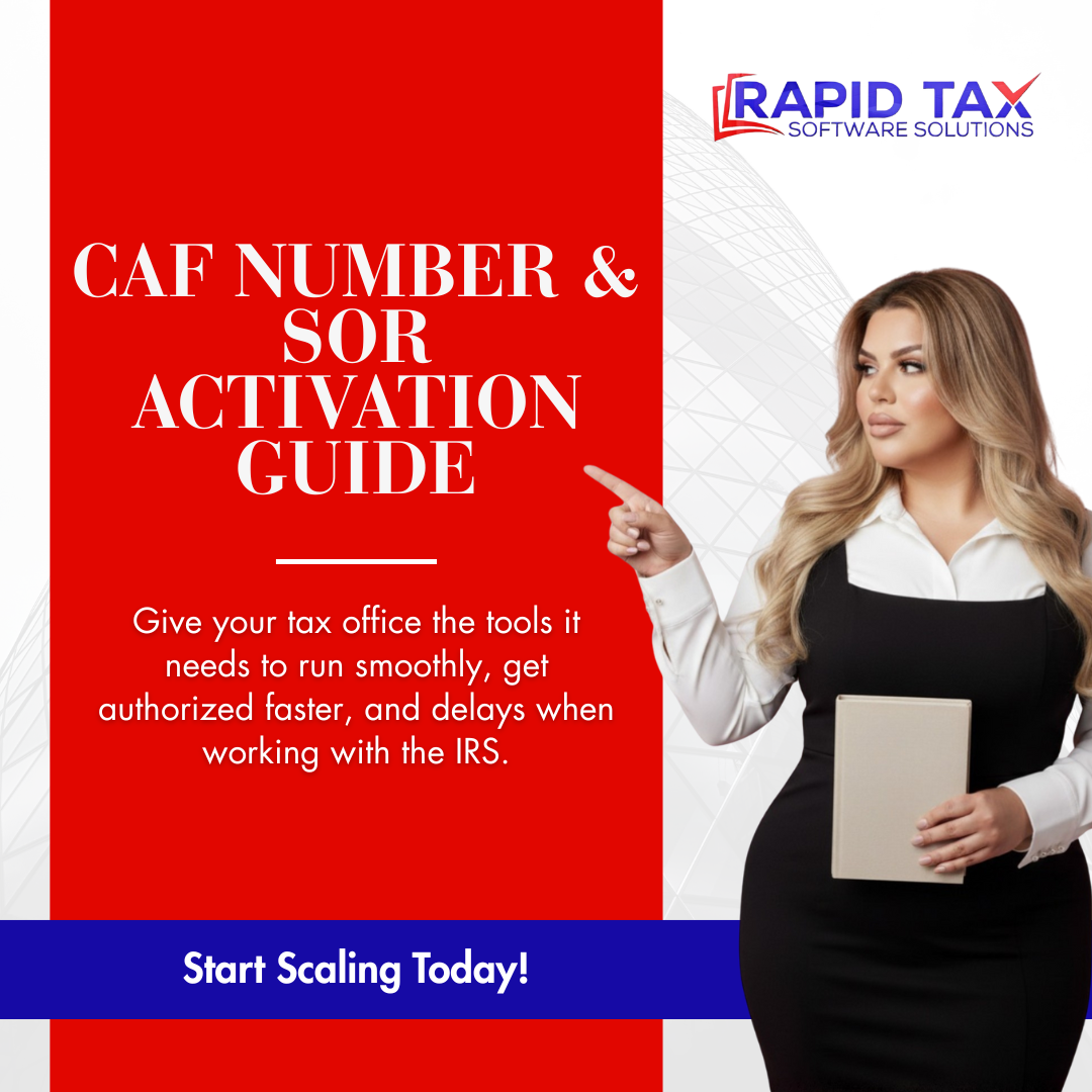 CAF Number & SOR Activation Guide for Tax Professionals