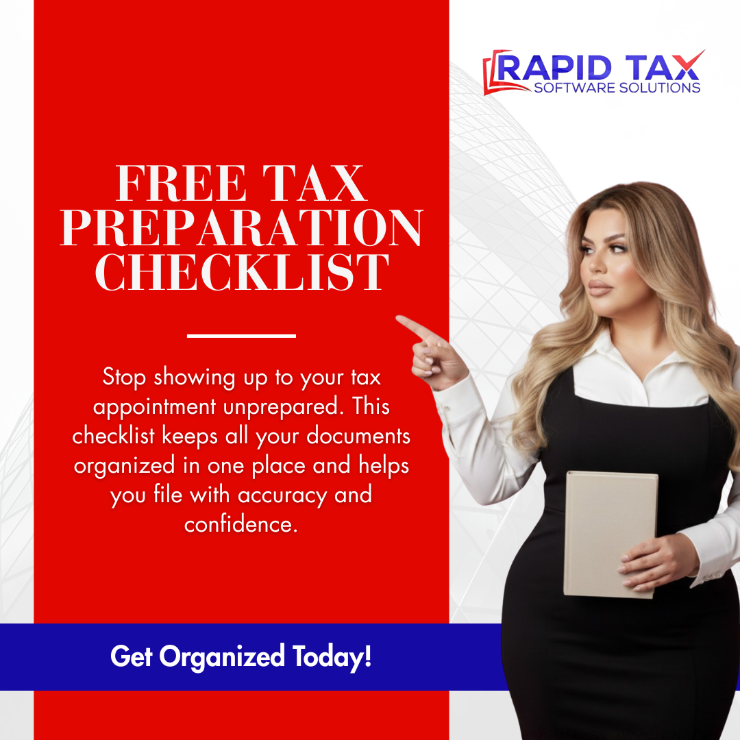 Free Tax Prep Checklist: What to Bring to Your Tax Appointment