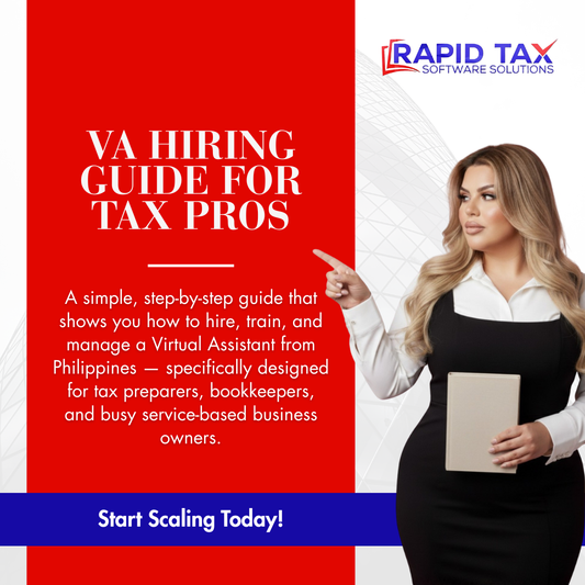 Filipino VA Hiring Guide for Tax Professionals | Step-by-Step Starter Kit